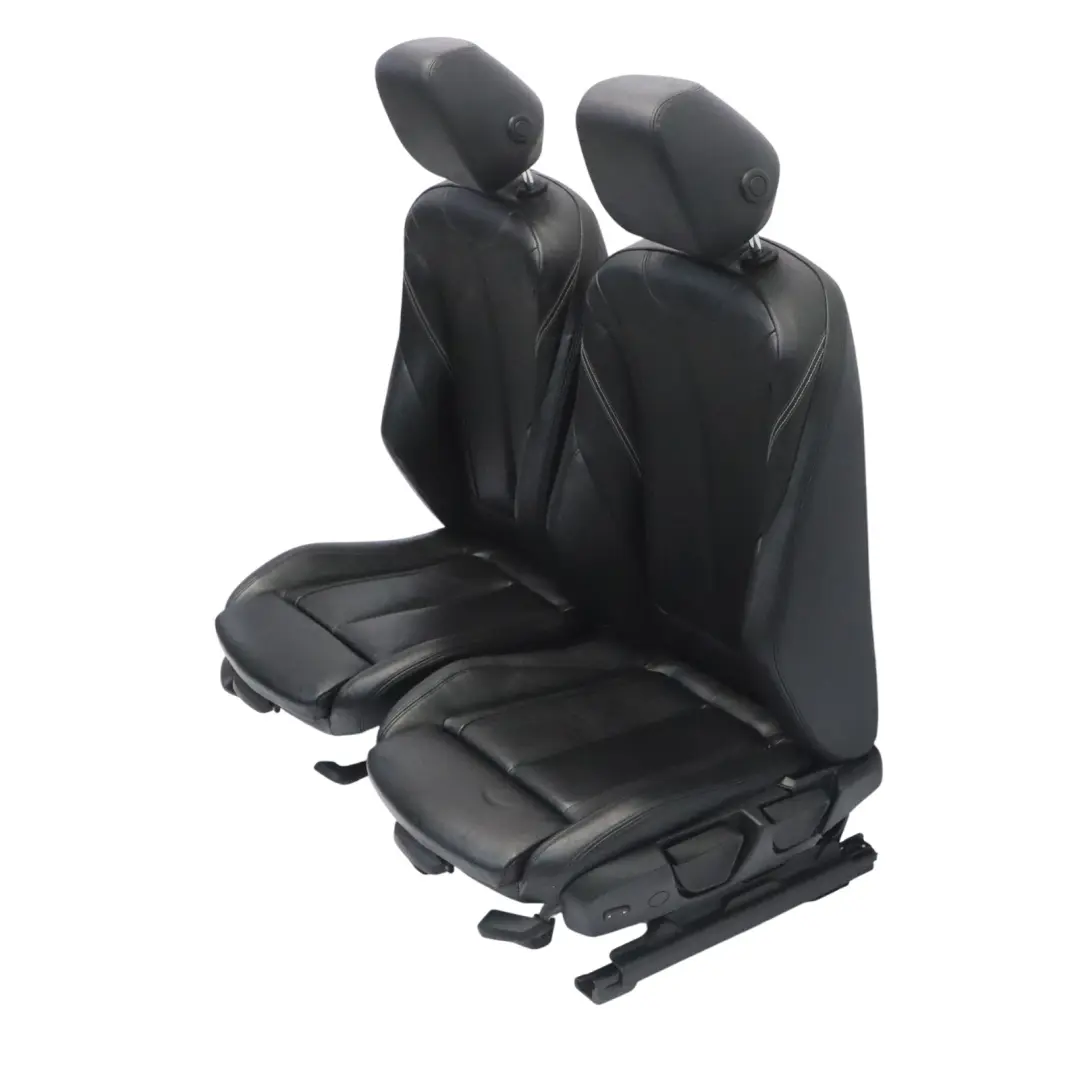  Asientos Delanteros BMW F30 F31 Izquierda Derecha Calefactables Dakota Black Set - SKU F31-FRONT-SEAT-DAKOTA-BLACK-EXCLUSIVE - Número de pieza F31-FRONT-SEAT-DAKOTA-BLACK