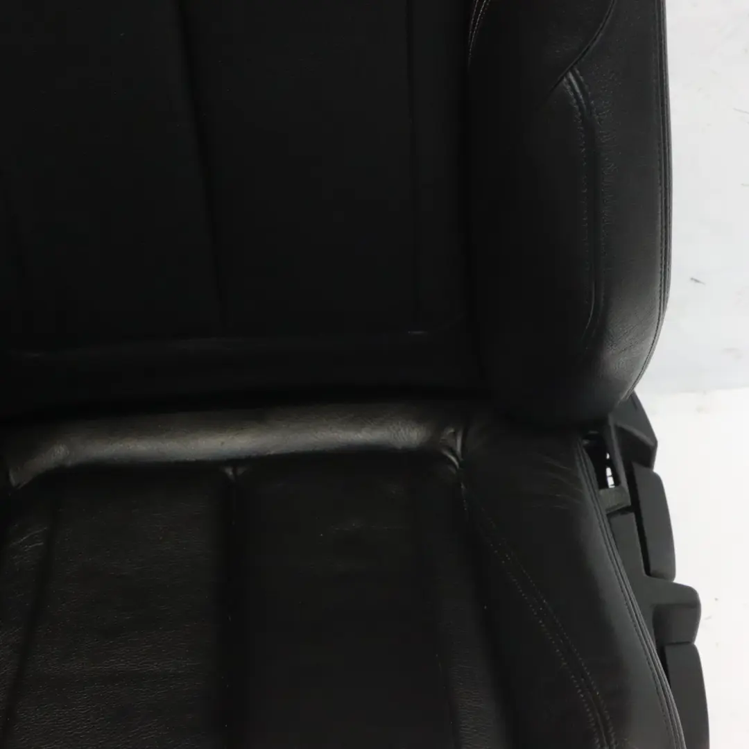  Front Seats BMW F30 F31 Left Right N/O/S Heated Dakota Black Exclusive Seam Set - SKU F31-FRONT-SEAT-DAKOTA-BLACK-EXCLUSIVE - Part number F31-FRONT-SEAT-DAKOTA-BLACK