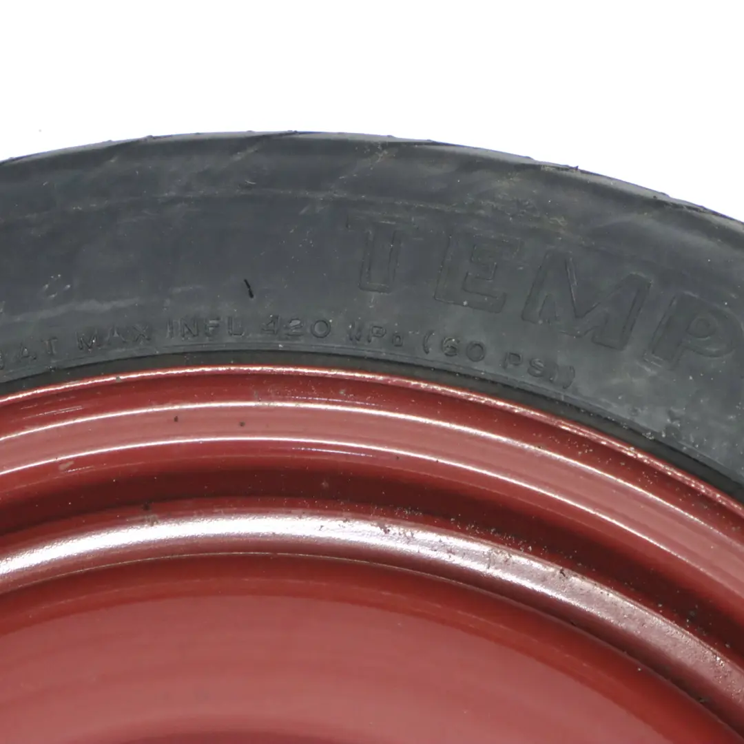 Honda Civic Ruota di scorta in acciaio 125/70R15 ET:45 - SKU HONDA-CIVIC-SPARE-WHEEL - Numero di parte HONDA-CIVIC-SPARE-WHEEL