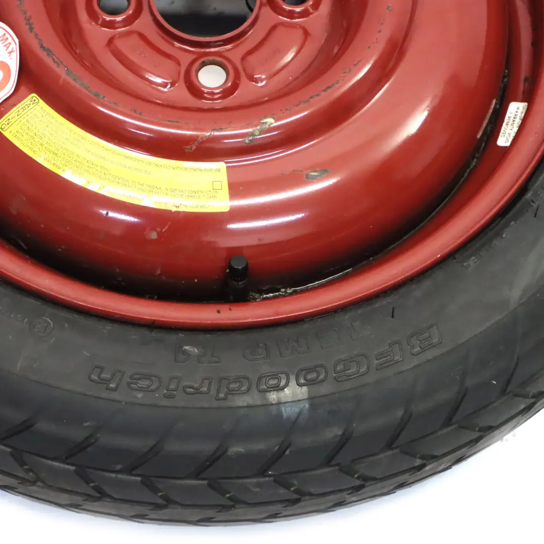 Ruota di scorta in acciaio 125/70R15 ET:45 per Honda Civic con numero di parte HONDA-CIVIC-SPARE-WHEEL Honda Civic Ruota di scorta in acciaio 125/70R15 ET:45 - SKU HONDA-CIVIC-SPARE-WHEEL - Numero di parte HONDA-CIVIC-SPARE-WHEEL