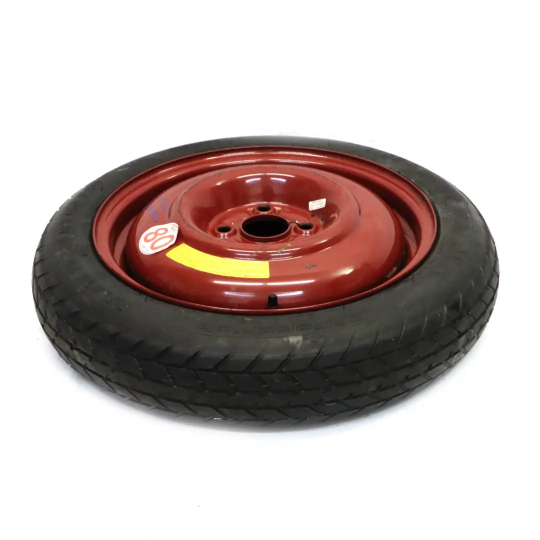 Honda Civic Space Saver Stahl-Ersatzrad 125/70R15 ET:45 4 Bolzen - SKU HONDA-CIVIC-SPARE-WHEEL - Teilenummer HONDA-CIVIC-SPARE-WHEEL