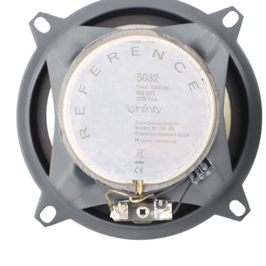 Harman Infinity Reference 5032 2-Way Coaxial Speakers 45W RMS Set to with Part number INFINITY-5032 Harman Infinity Reference 5032 2-Way Coaxial Speakers 45W RMS Set - SKU INFINITY-5032-BMW - Part number INFINITY-5032