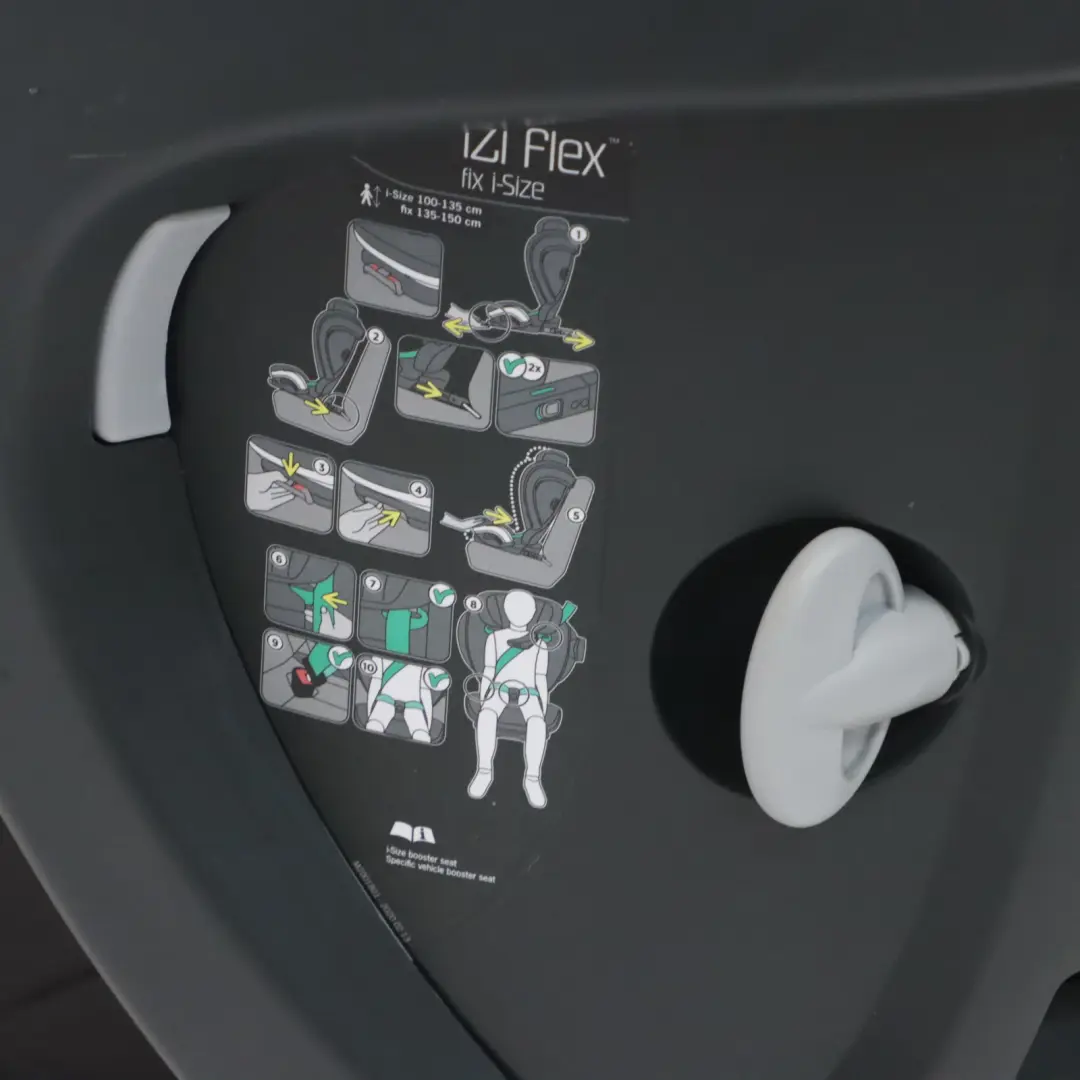  BeSafe iZi Flex FIX i-Size Rear Passenger Seat Booster - SKU IZI-FLEX - Part number IZI-FLEX