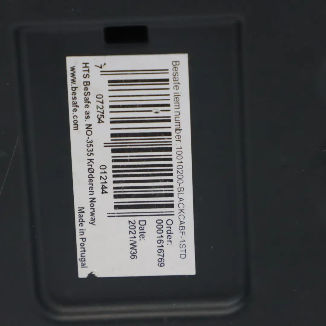  BeSafe iZi Flex FIX i-Size Rear Passenger Seat Booster - SKU IZI-FLEX - Part number IZI-FLEX