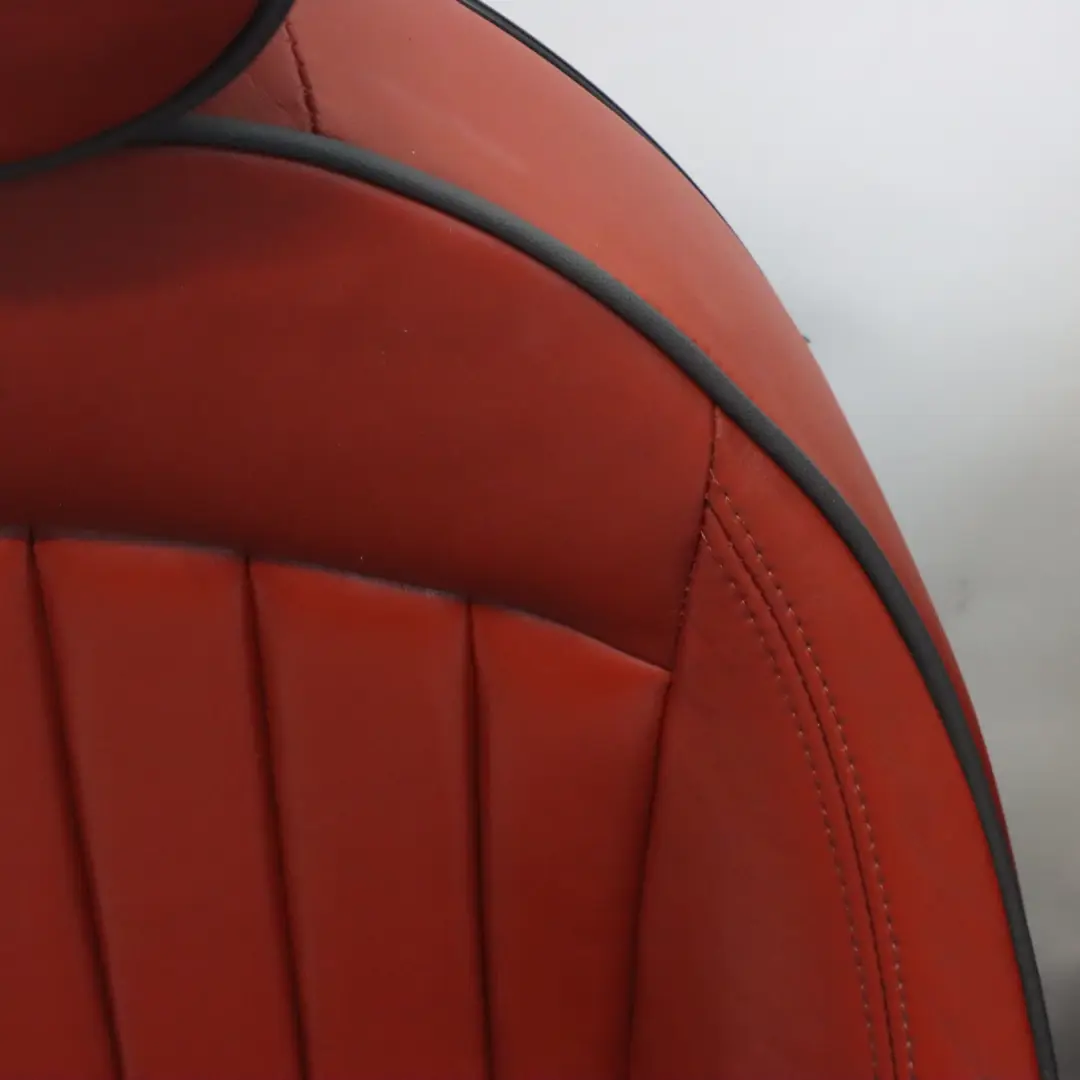 Mini Deportes calefacción cuero completo Salón madera roja Asientos - SKU R56 Sports Full Leather Red Seats-1 - Número de pieza R56