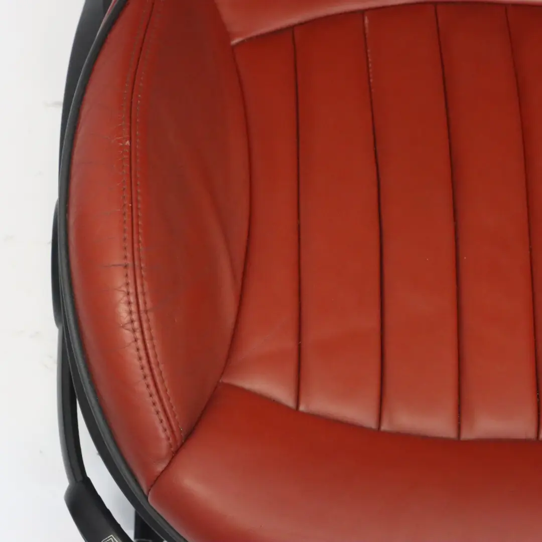Riscaldato in pelle Lounge Redwood Rosso Interni Sedili sportivi per Mini Sport con numero di parte R56 Mini Sport Riscaldato in pelle Lounge Redwood Rosso Interni Sedili sportivi - SKU R56 Sports Full Leather Red Seats-1 - Numero di parte R56