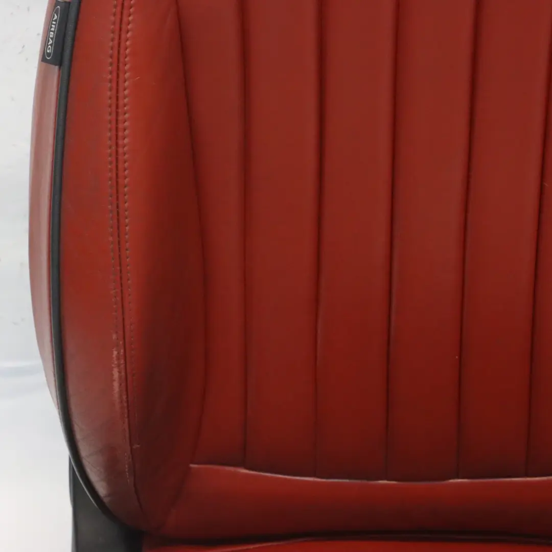 Mini Sports Sièges sport chauffants en cuir Lounge Redwood Interior Red - SKU R56 Sports Full Leather Red Seats-1 - Numéro de pièce R56