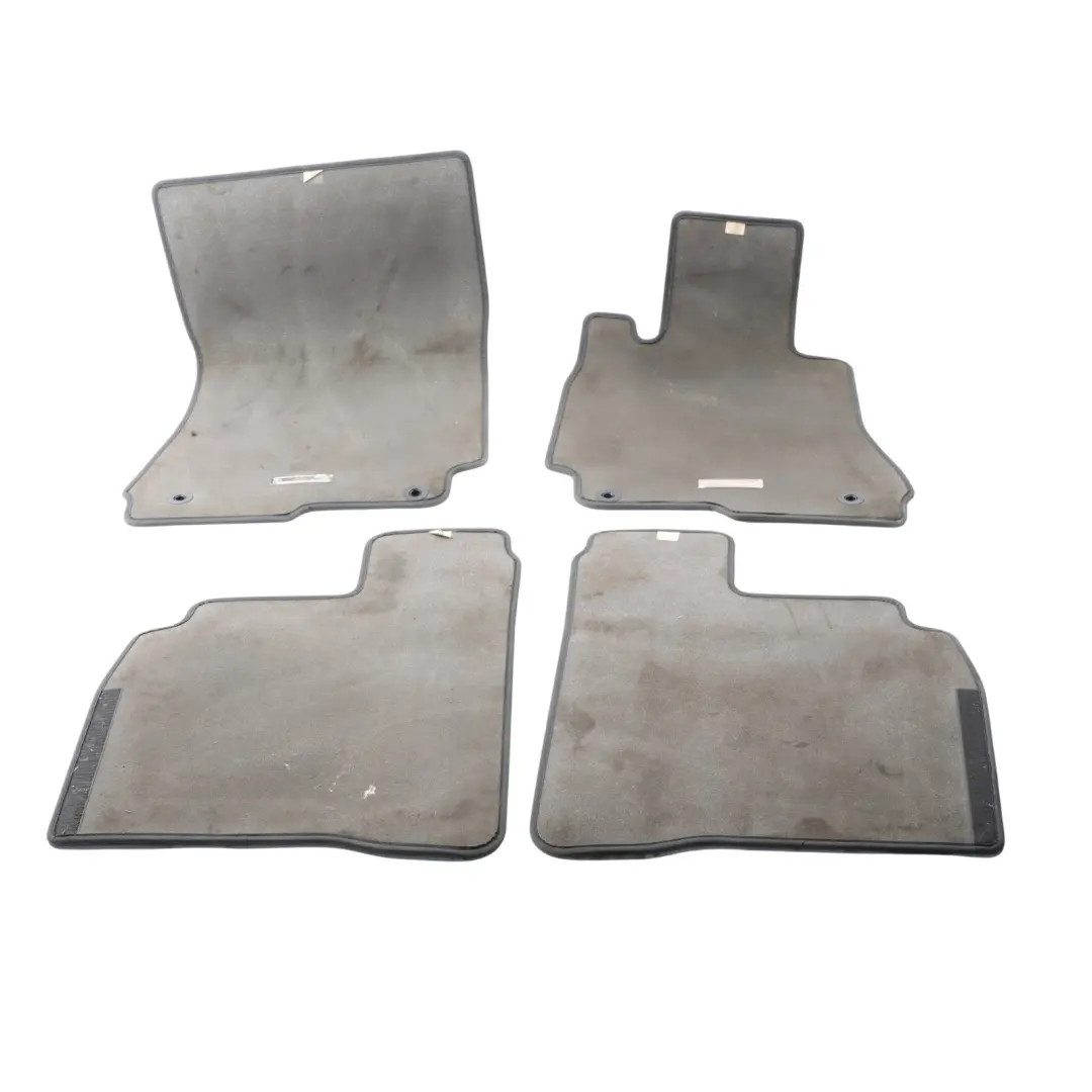 Interior Carpet Floor Mats Black Front Rear Set A2056802601 to Mercedes W221 with Part number 006483 Mercedes W221 Interior Carpet Floor Mats Black Front Rear Set A2056802601 - SKU RHD-006483 - Part number 006483