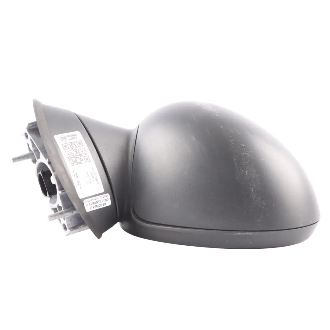 Heated Left Door Wing Mirror N/S Primed Black to Mini Cooper One 3 R55 R56 R57 with Part number 2755637 Mini Cooper One 3 R55 R56 R57 Heated Left Door Wing Mirror N/S Primed Black - SKU rhd-2755637-PRIM3 - Part number 2755637