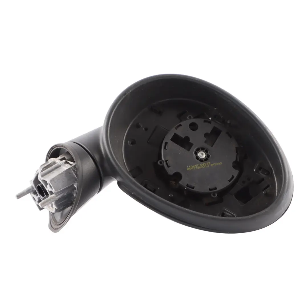Wing Mirror Mini Cooper One R55 R56 R57 Right Driver Door O/S Black 3 Pins to with Part number 2755638 Wing Mirror Mini Cooper One R55 R56 R57 Right Driver Door O/S Black 3 Pins - SKU rhd-2755638-BLK3 - Part number 2755638