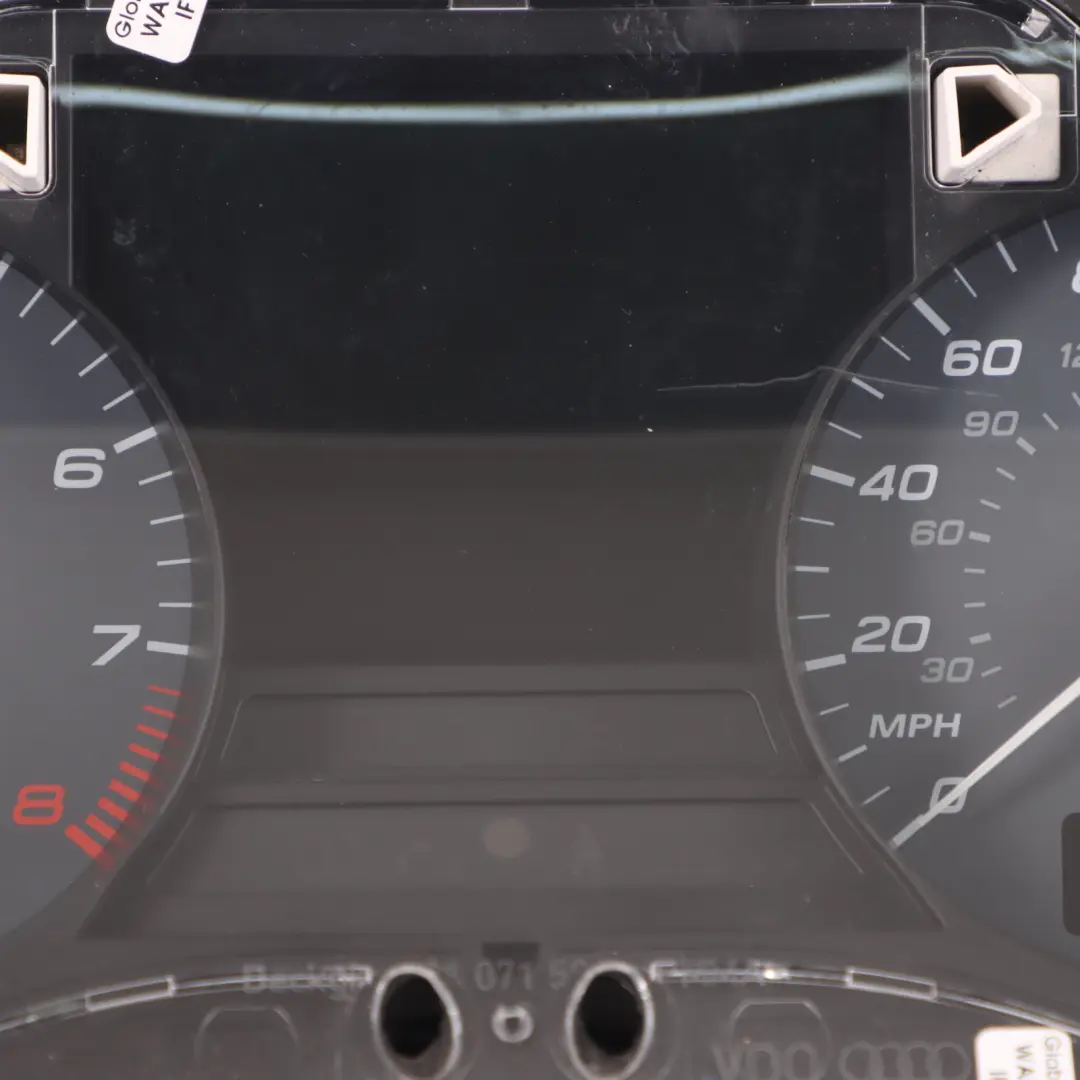 Audi S8 D3 Instrument Cluster Speedometer Clocks Automatic Petrol - SKU RHD-4E0920951M - Part number 4E0920951M