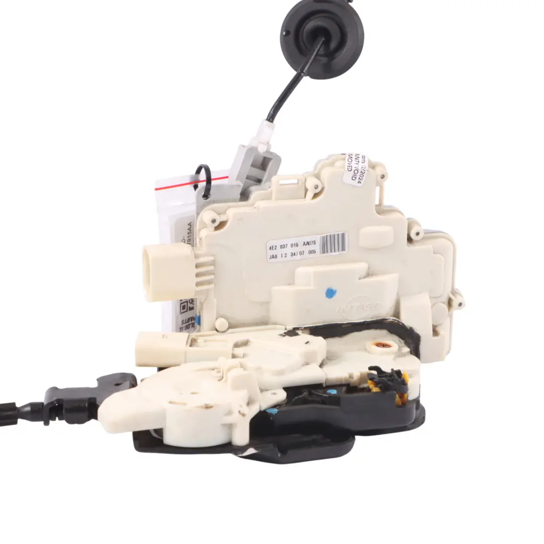 Front Door Lock Actuator Mechanism Left Side N/S to Audi A8 D3 with Part number 4E2837015AA Audi A8 D3 Front Door Lock Actuator Mechanism Left Side N/S - SKU RHD-4E2837015AA - Part number 4E2837015AA