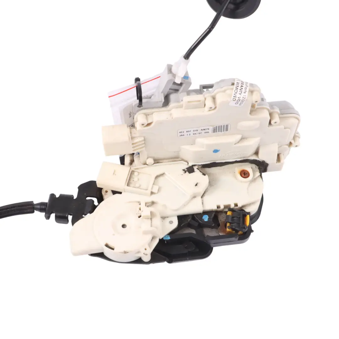 Front Door Lock Actuator Mechanism Left Side N/S to Audi A8 D3 with Part number 4E2837015AA Audi A8 D3 Front Door Lock Actuator Mechanism Left Side N/S - SKU RHD-4E2837015AA - Part number 4E2837015AA