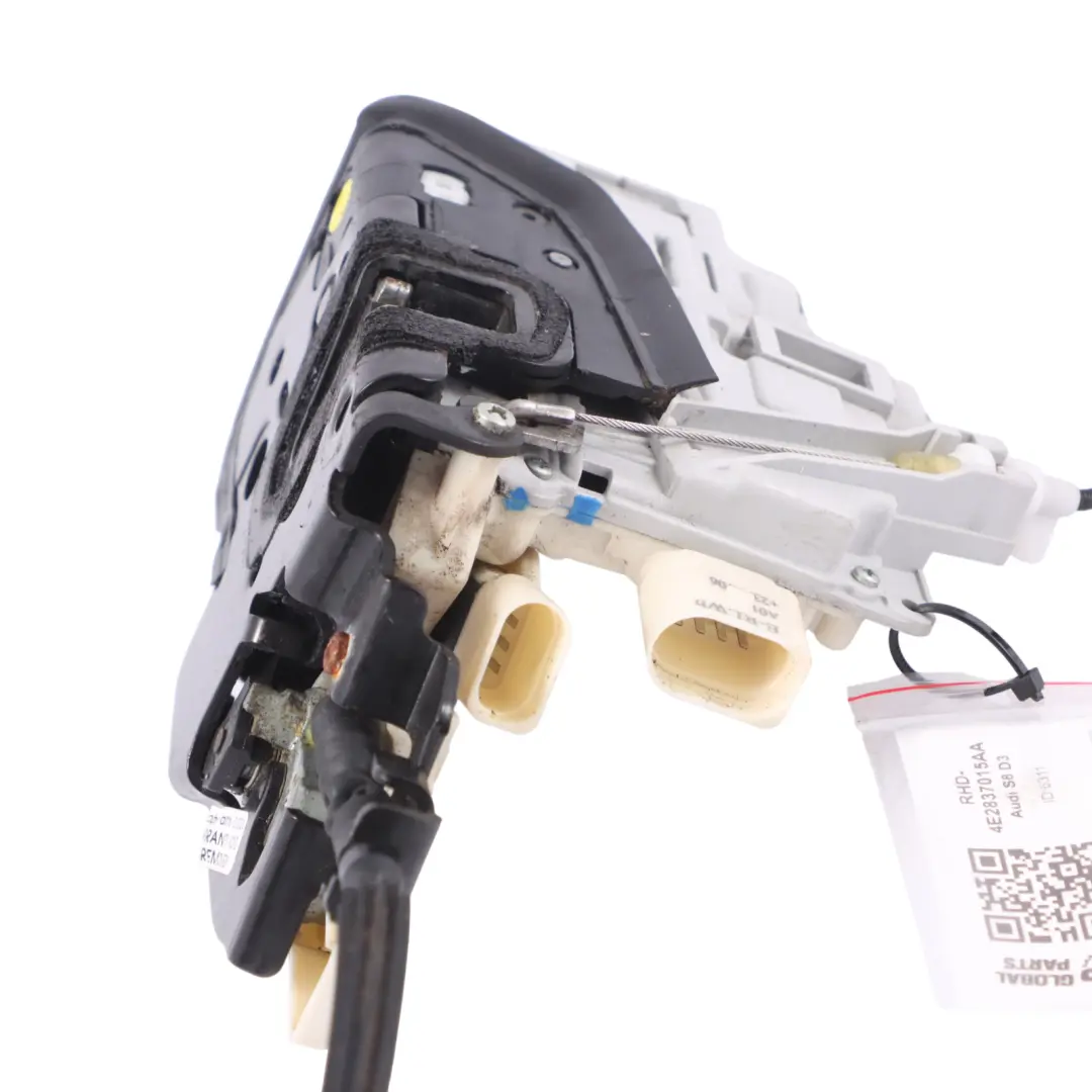 Front Door Lock Actuator Mechanism Left Side N/S to Audi A8 D3 with Part number 4E2837015AA Audi A8 D3 Front Door Lock Actuator Mechanism Left Side N/S - SKU RHD-4E2837015AA - Part number 4E2837015AA