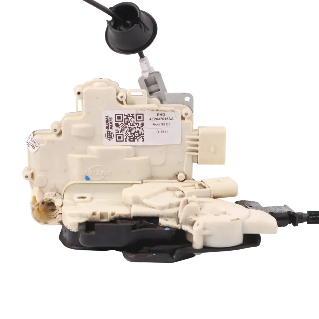Door Lock Latch Mechanism Front Right O/S to Audi S8 D3 with Part number 4E2837016AA Audi S8 D3 Door Lock Latch Mechanism Front Right O/S - SKU RHD-4E2837016AA - Part number 4E2837016AA