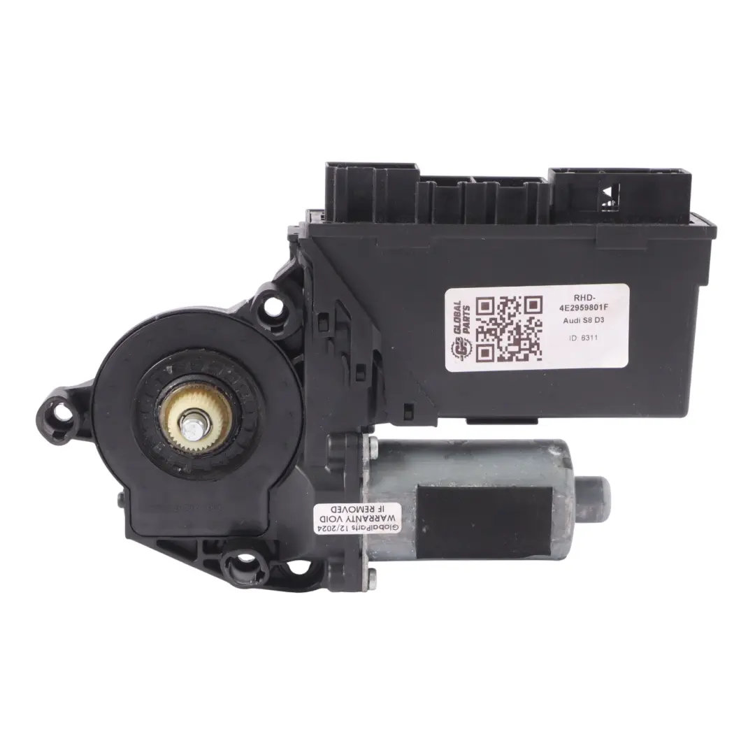Window Lifter Motor Regulator Front Left N/S Passenger to Audi A8 S8 D3 with Part number 4E2959801F Audi A8 S8 D3 Window Lifter Motor Regulator Front Left N/S Passenger - SKU RHD-4E2959801F - Part number 4E2959801F