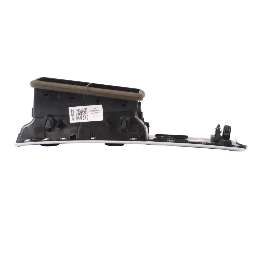 Audi A6 C6 Dashboard Centre Air Vent Front Grille Trim Panel Cover - SKU rhd-4F2820951G - Part number 4F2820951G