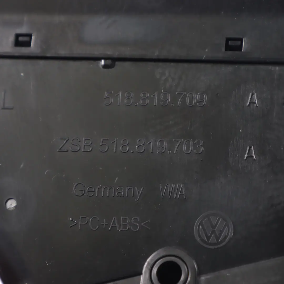 Front Dashboard Air Vent Nozzle Left N/S to VW Volkswagen Golf Sportsvan with Part number 518819703A VW Volkswagen Golf Sportsvan Front Dashboard Air Vent Nozzle Left N/S - SKU RHD-518819703A - Part number 518819703A