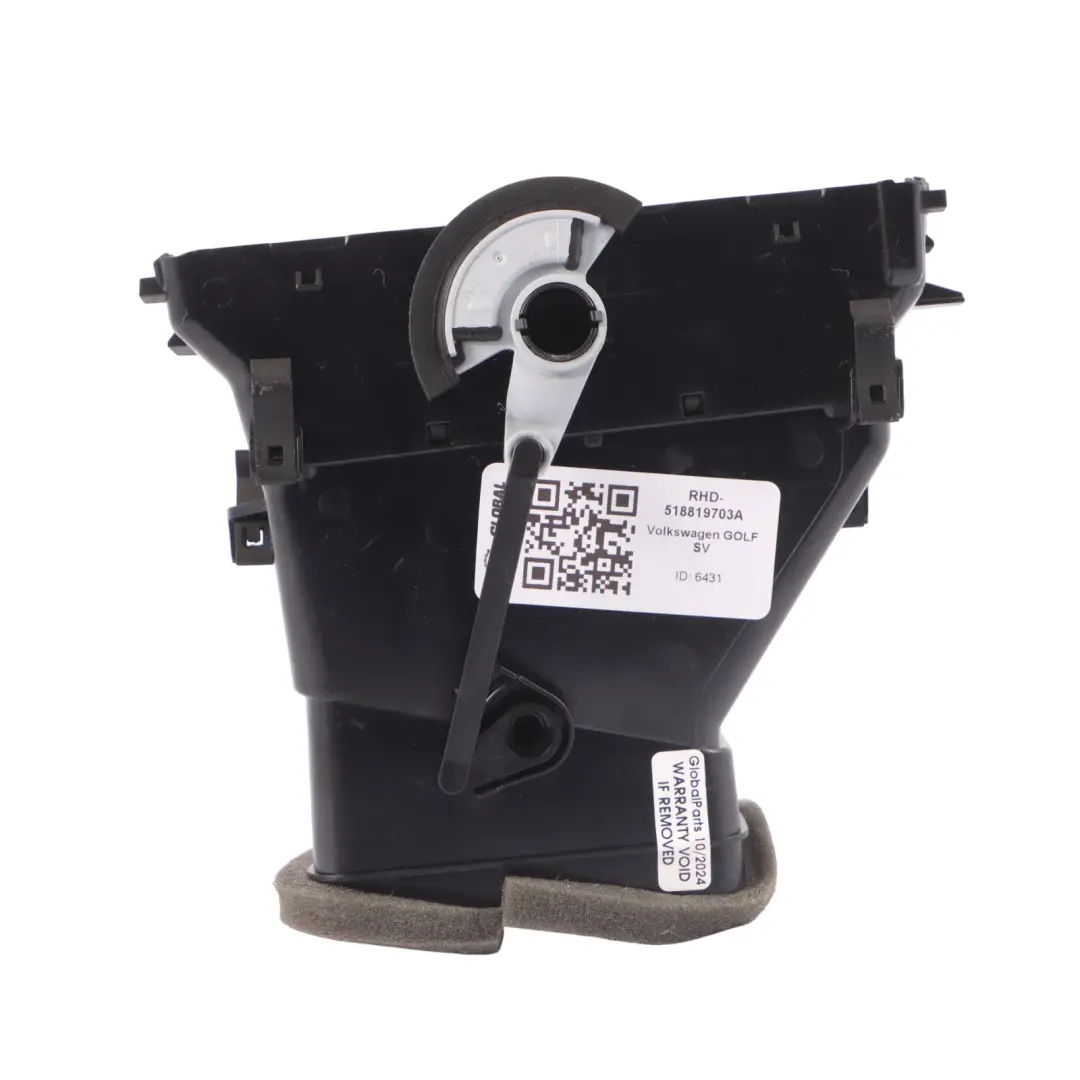 Front Dashboard Air Vent Nozzle Left N/S to VW Volkswagen Golf Sportsvan with Part number 518819703A VW Volkswagen Golf Sportsvan Front Dashboard Air Vent Nozzle Left N/S - SKU RHD-518819703A - Part number 518819703A