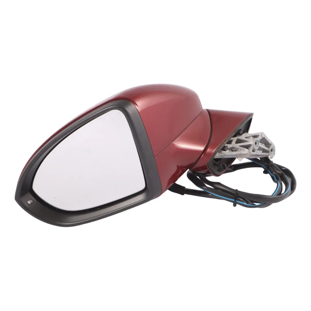 Mirror Wing Left N/S Door Cranberry Red A3R to VW Golf Sportsvan with Part number 518857507R VW Golf Sportsvan Mirror Wing Left N/S Door Cranberry Red A3R - SKU RHD-518857507R-CRE - Part number 518857507R