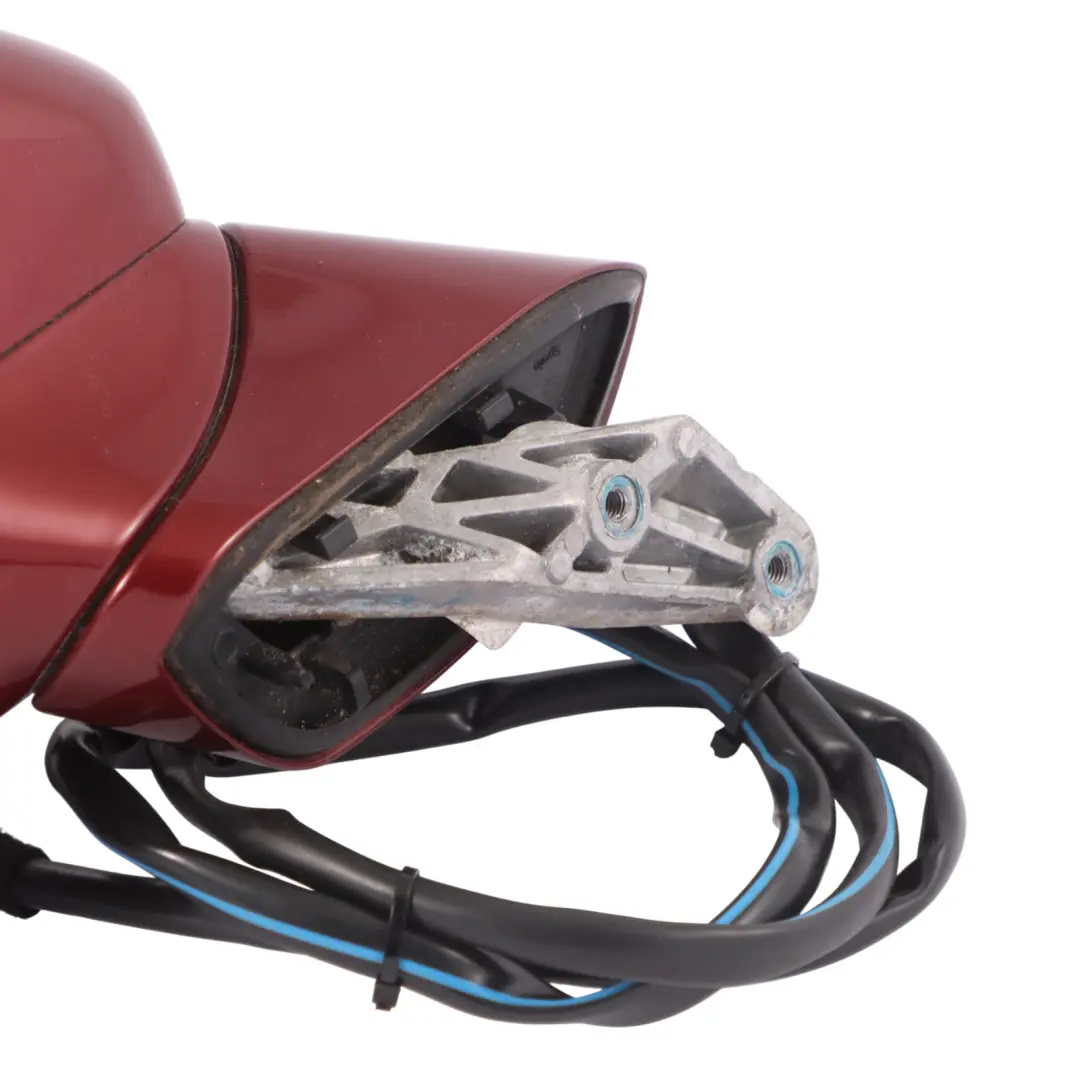 Mirror Wing Left N/S Door Cranberry Red A3R to VW Golf Sportsvan with Part number 518857507R VW Golf Sportsvan Mirror Wing Left N/S Door Cranberry Red A3R - SKU RHD-518857507R-CRE - Part number 518857507R