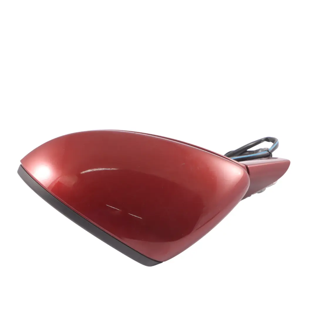 Mirror Wing Left N/S Door Cranberry Red A3R to VW Golf Sportsvan with Part number 518857507R VW Golf Sportsvan Mirror Wing Left N/S Door Cranberry Red A3R - SKU RHD-518857507R-CRE - Part number 518857507R