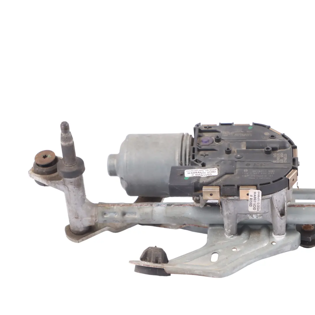 VW Volkswagen Golf Sportsvan Front Wiper Linkage Motor Assembly - SKU RHD-518955023C - Part number 518955023C