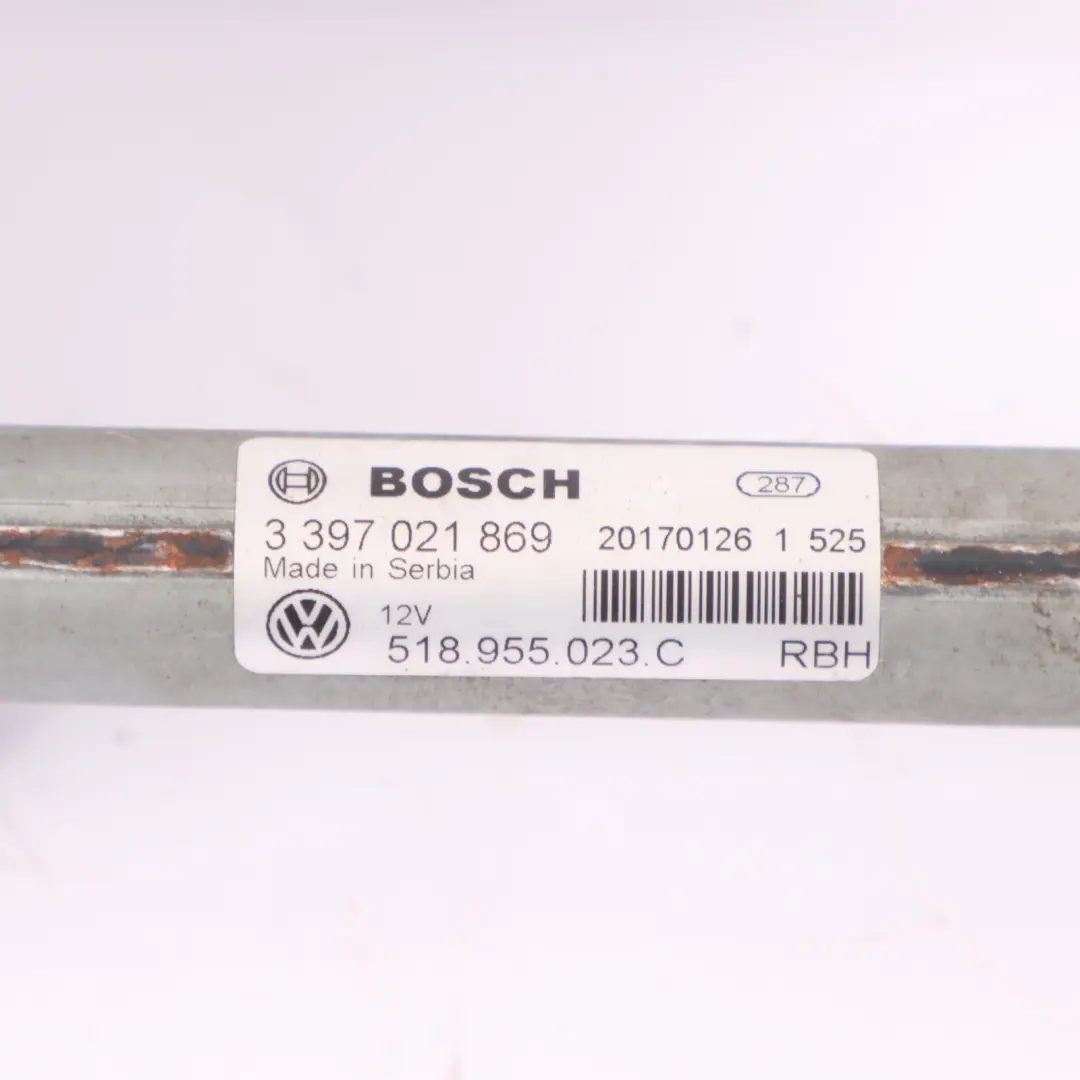 Front Wiper Linkage Motor Assembly to VW Volkswagen Golf Sportsvan with Part number 518955023C VW Volkswagen Golf Sportsvan Front Wiper Linkage Motor Assembly - SKU RHD-518955023C - Part number 518955023C