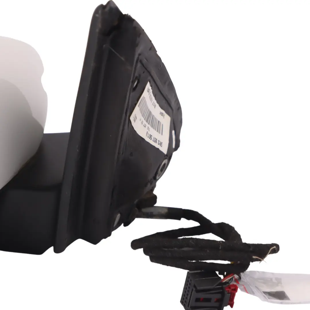 Door Wing Mirror View Left N/S Candy White - B9A to Volkswagen Tiguan with Part number 5N2857507M Volkswagen Tiguan Door Wing Mirror View Left N/S Candy White - B9A - SKU RHD-5N2857507M-CAN - Part number 5N2857507M