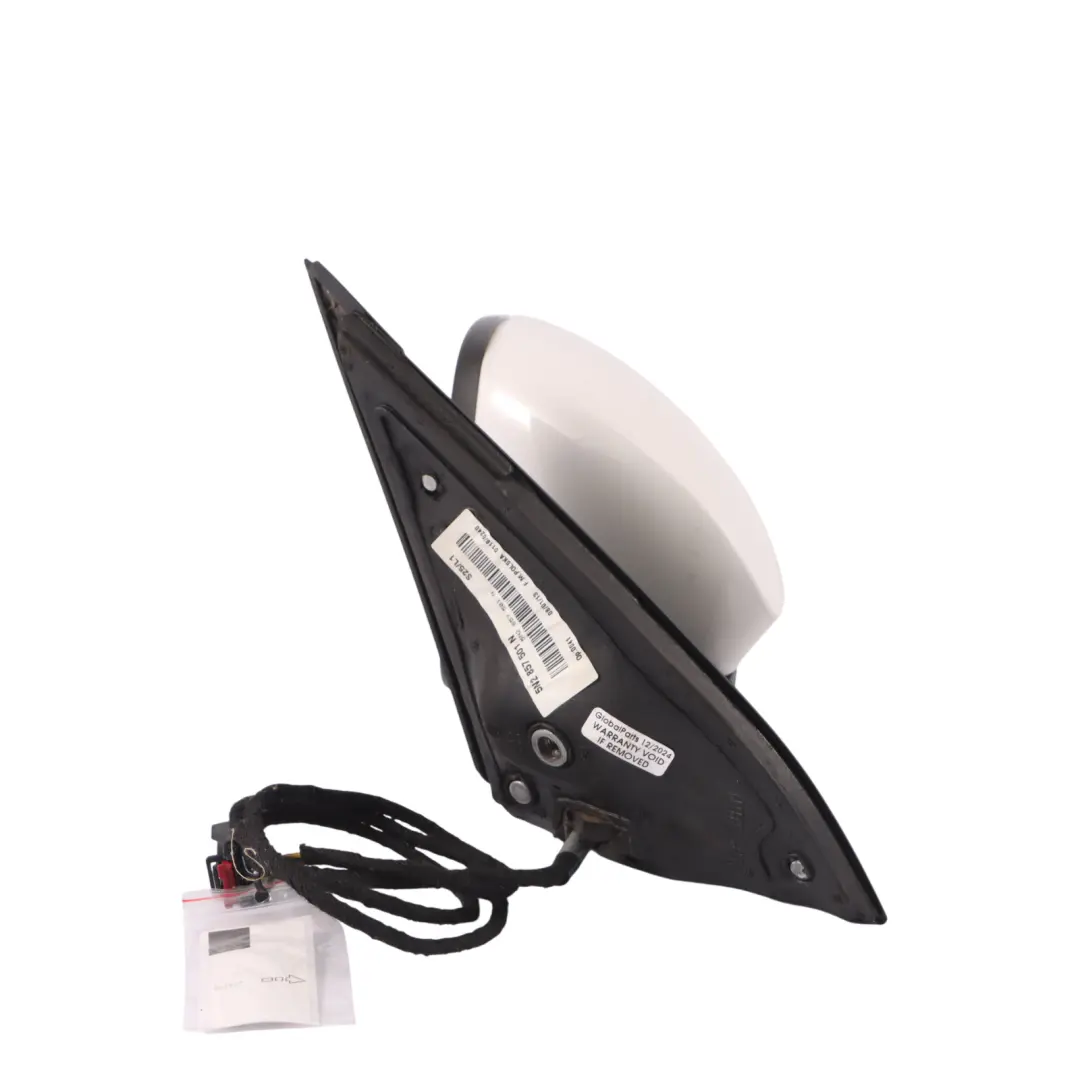 Door Wing Mirror View Left N/S Candy White - B9A to Volkswagen Tiguan with Part number 5N2857507M Volkswagen Tiguan Door Wing Mirror View Left N/S Candy White - B9A - SKU RHD-5N2857507M-CAN - Part number 5N2857507M