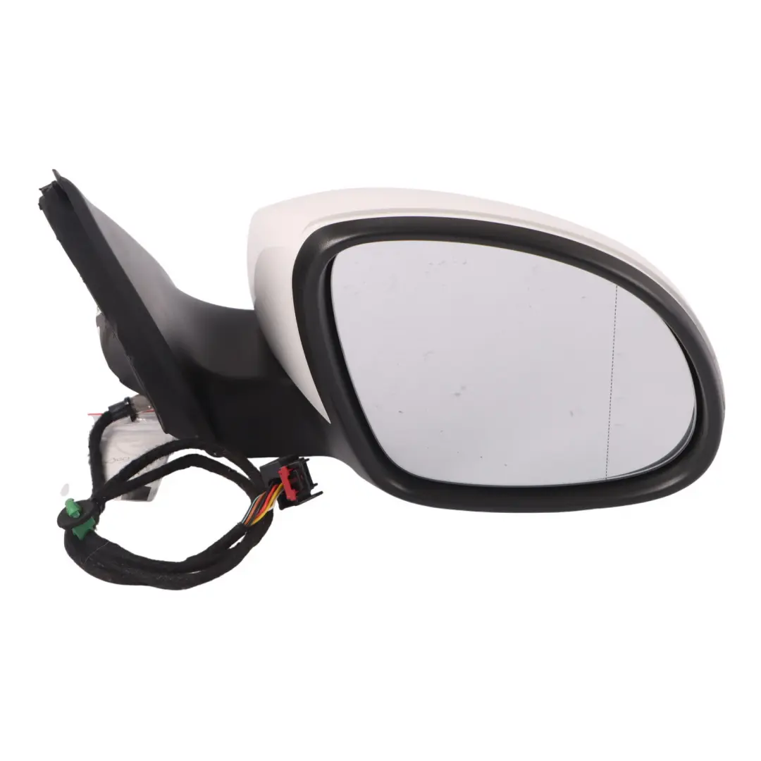 Volkswagen Tiguan Door Wing Mirror View Right O/S Candy White-LB9A - SKU RHD-5N2857508K-CAN - Part number 5N2857508K