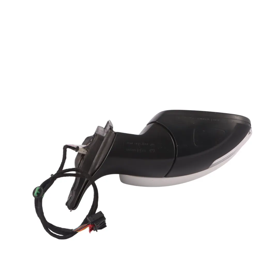 Volkswagen Tiguan Door Wing Mirror View Right O/S Candy White-LB9A - SKU RHD-5N2857508K-CAN - Part number 5N2857508K