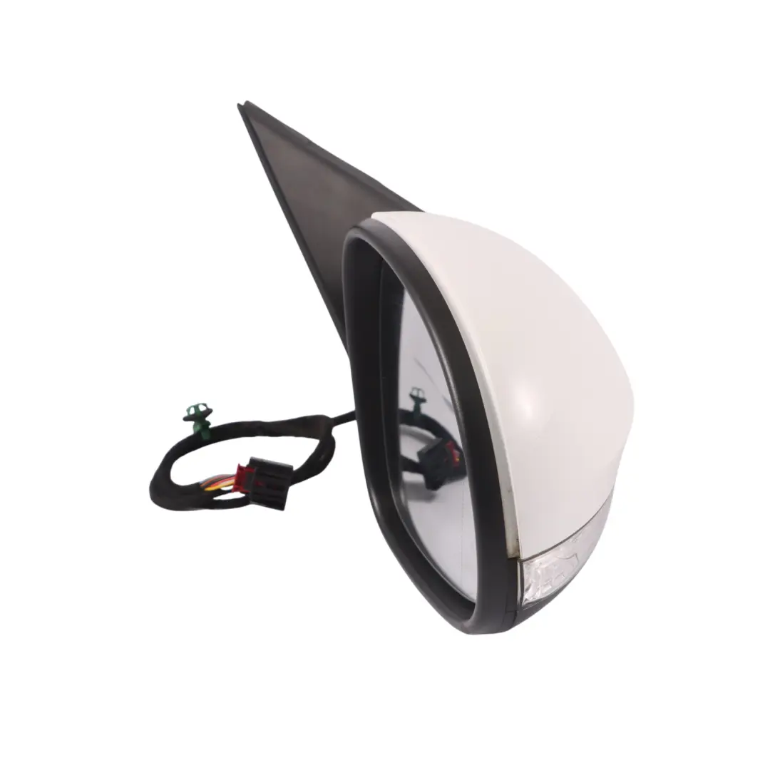 Volkswagen Tiguan Door Wing Mirror View Right O/S Candy White-LB9A - SKU RHD-5N2857508K-CAN - Part number 5N2857508K
