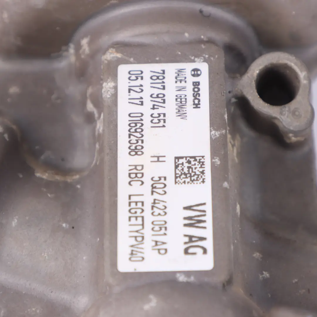 Volkswagen VW Golf Mk7 Steering Rack Power Steering Box Gear Pinion - SKU RHD-5Q2423055L - Part number 5Q2423055L