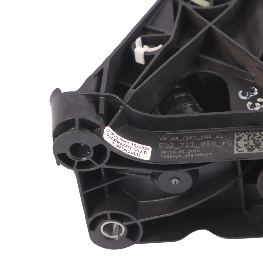 Brake Clutch Pedal Box Assembly Manual Transmission to Audi A3 8V with Part number 5Q2721059GH Audi A3 8V Brake Clutch Pedal Box Assembly Manual Transmission - SKU RHD-5Q2721059GH - Part number 5Q2721059GH