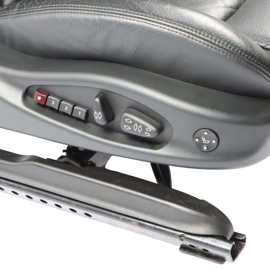 Leather Front Right O/S Driver Seat Memory to BMW E63 M Sport Black with Part number 7063764 BMW E63 M Sport Black Leather Front Right O/S Driver Seat Memory - SKU RHD-7063764-1 - Part number 7063764