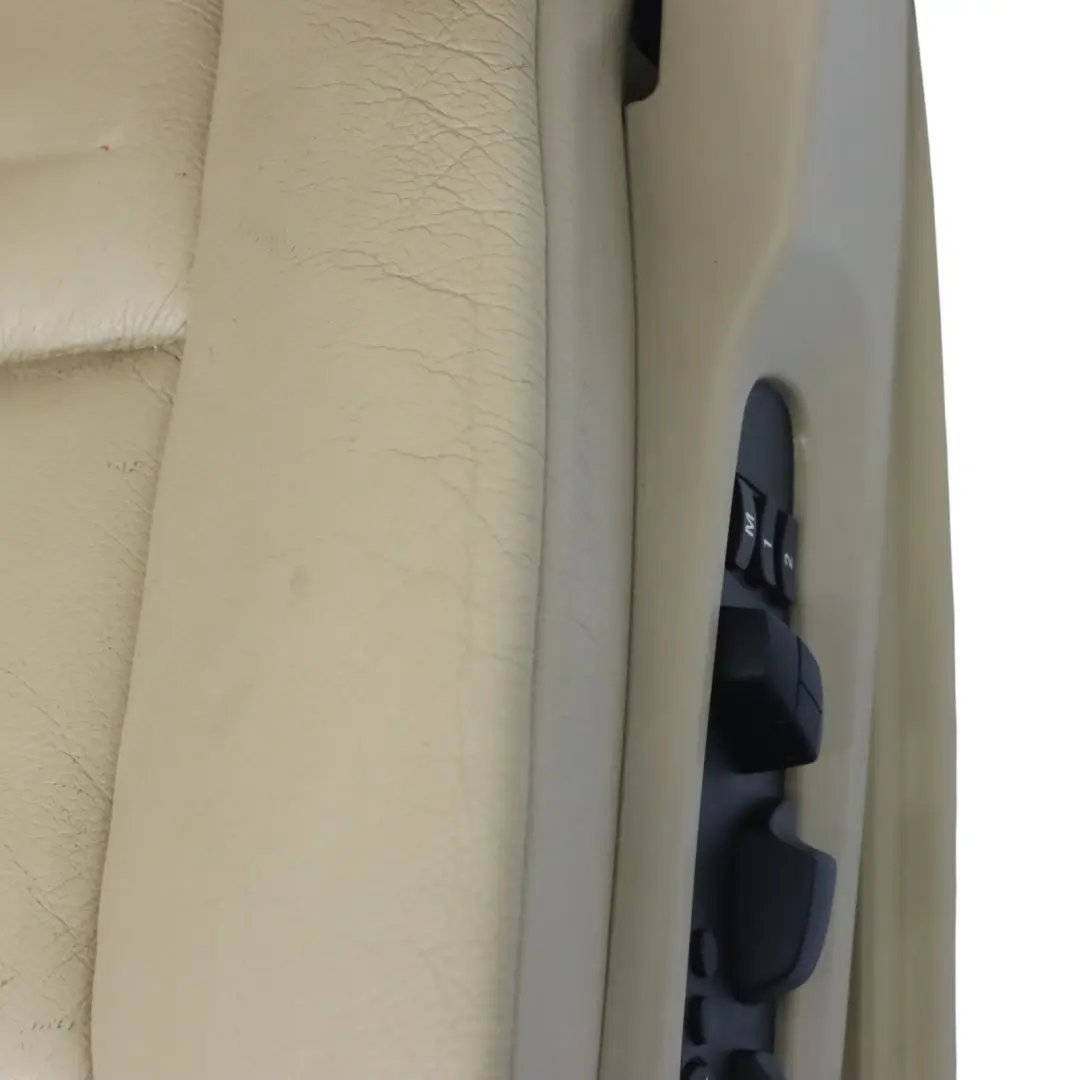  Front Seat BMW E60 E61 Comfort Beige Leather Dakota Left N/S with Memory - SKU rhd-7076645-1 - Part number 7076645