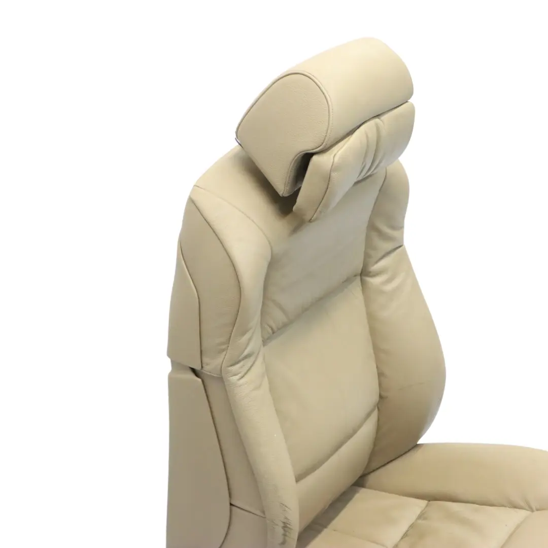 Front Seat BMW E60 E61 Comfort Beige Leather Dakota Right O/S with Memory to with Part number 7076645 Front Seat BMW E60 E61 Comfort Beige Leather Dakota Right O/S with Memory - SKU RHD-7076645 - Part number 7076645