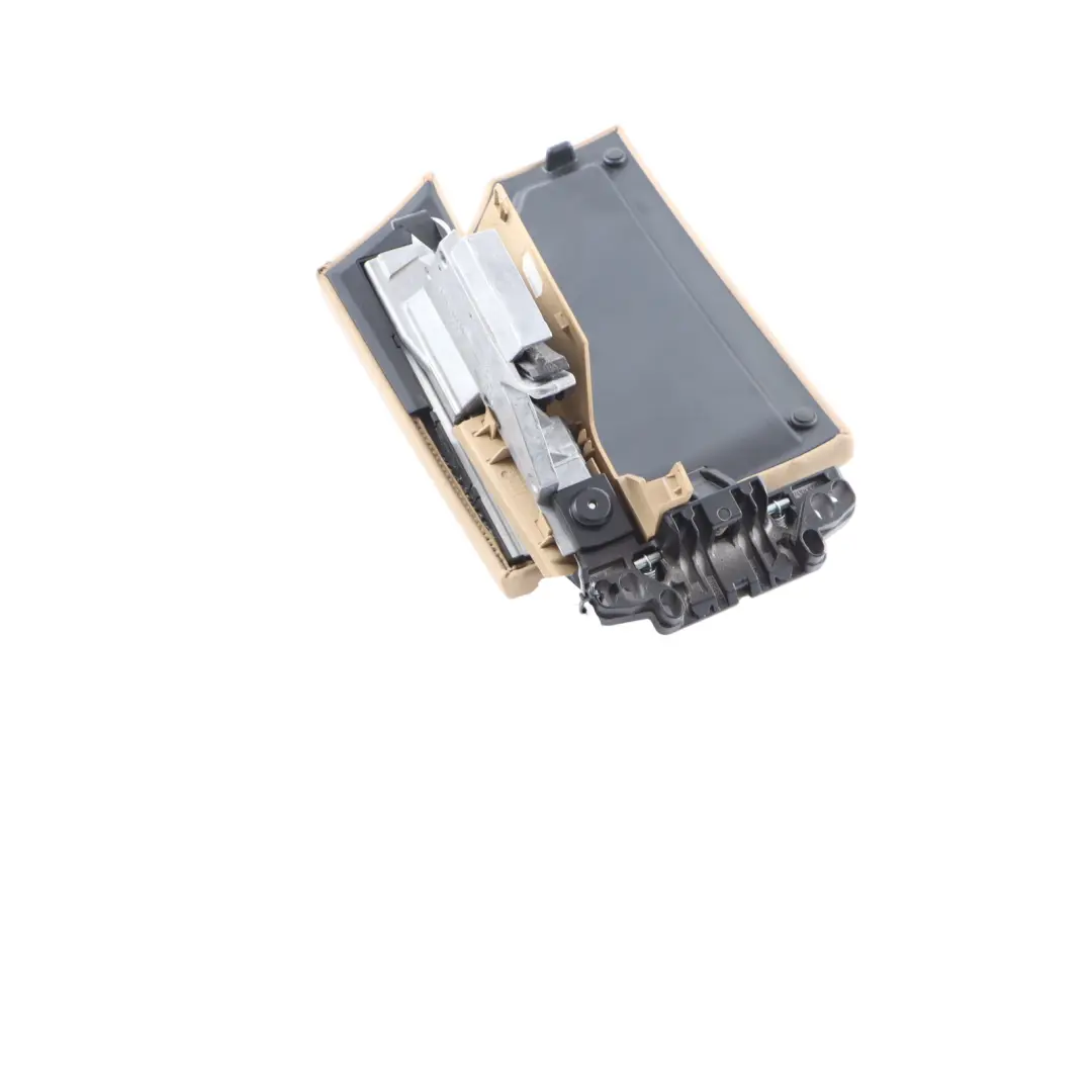 Centre Console Armrest Leather Beige to BMW E60 E61 LCI Cover with Part number 7133211 BMW E60 E61 LCI Cover Centre Console Armrest Leather Beige - SKU RHD-7133211-2 - Part number 7133211