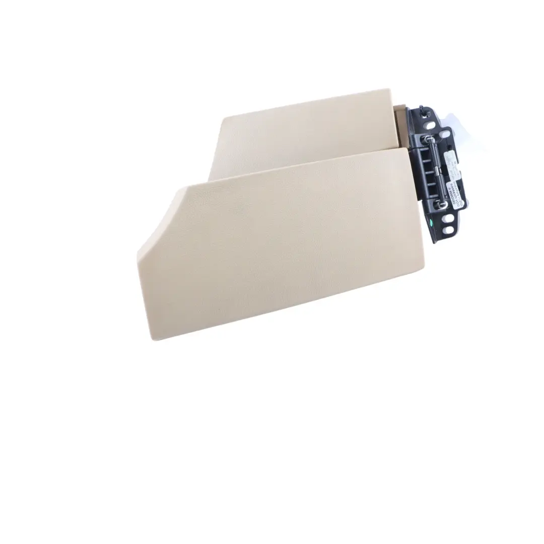 Centre Console Armrest Leather Beige to BMW E60 E61 LCI Cover with Part number 7133211 BMW E60 E61 LCI Cover Centre Console Armrest Leather Beige - SKU RHD-7133211-2 - Part number 7133211