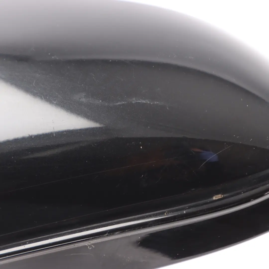 BMW 1 Series E81 E82 E88 M Sport High Gloss Left Wing Mirror N/S Black Sapphire - SKU RHD-7185307-BS - Part number 7185307