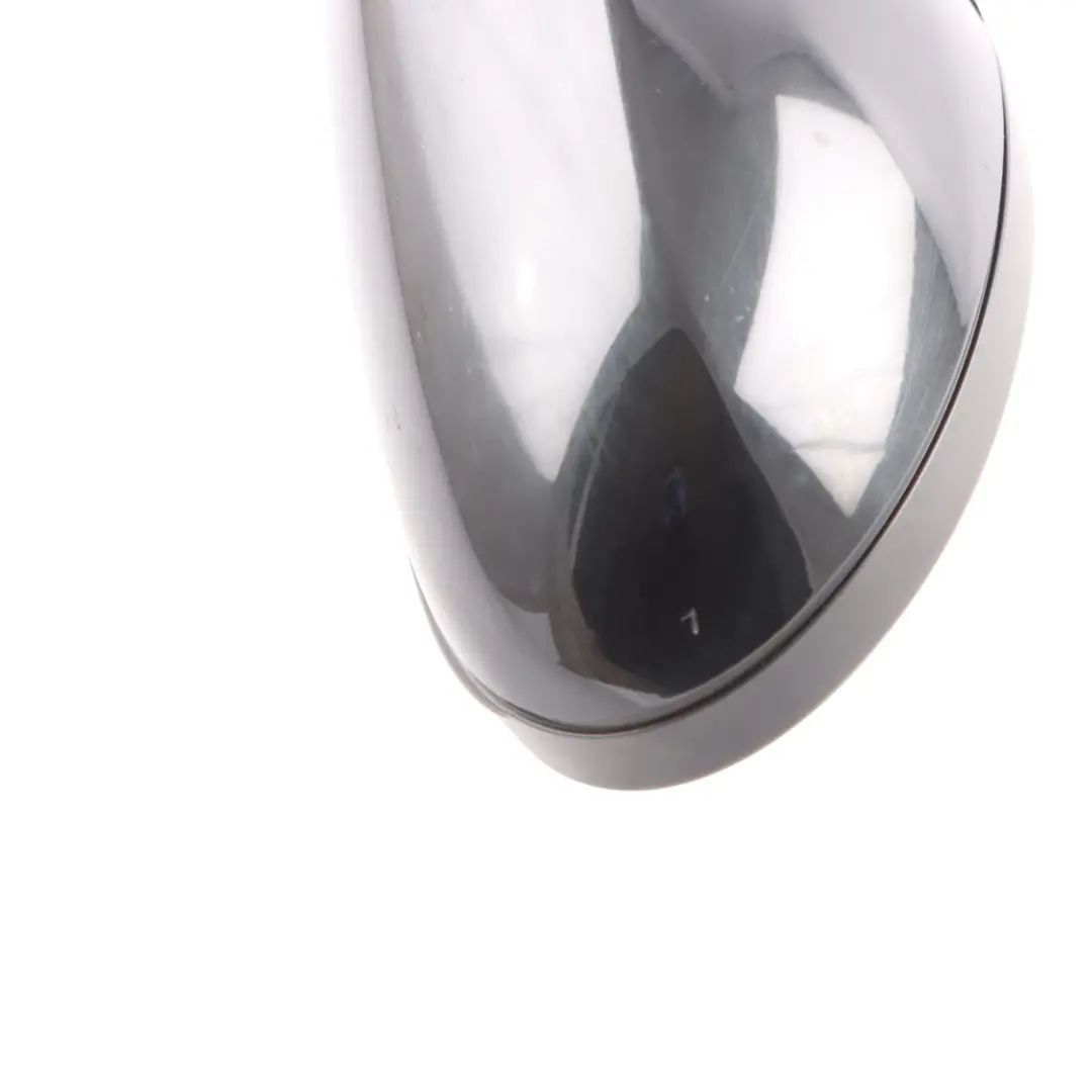 BMW E81 E88 M Sport Power Fold Heated Left Wing Mirror N/S Black Sapphire - 475 - SKU RHD-7185373-BS - Part number 7185373