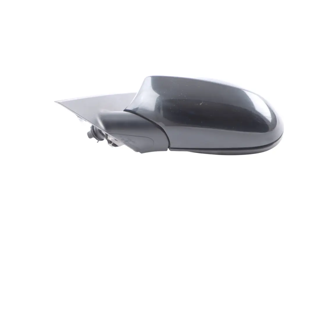 BMW E81 E88 M Sport Power Fold Heated Left Wing Mirror N/S Black Sapphire - 475 - SKU RHD-7185373-BS - Part number 7185373