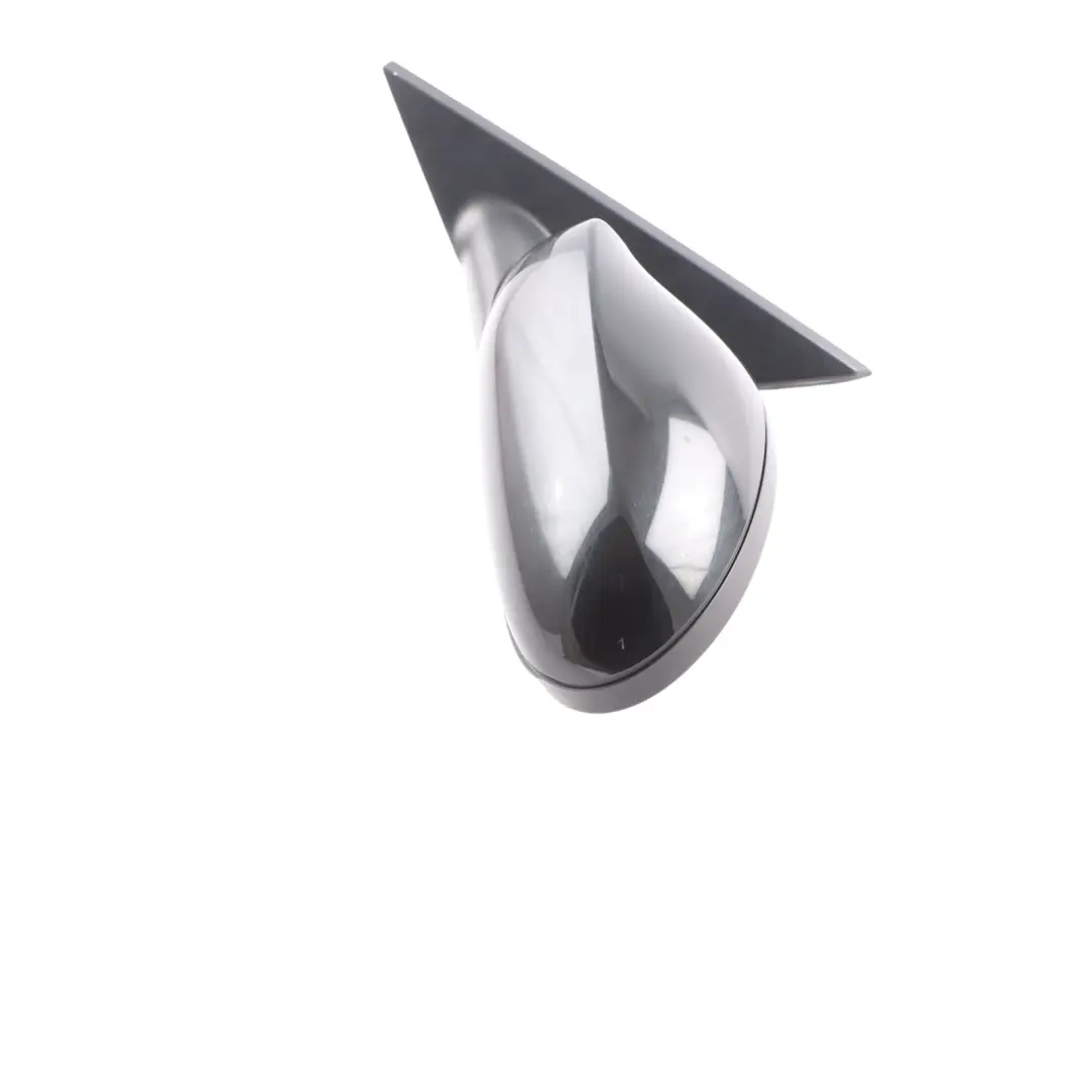 BMW E81 E88 M Sport Power Fold Heated Left Wing Mirror N/S Black Sapphire - 475 - SKU RHD-7185373-BS - Part number 7185373