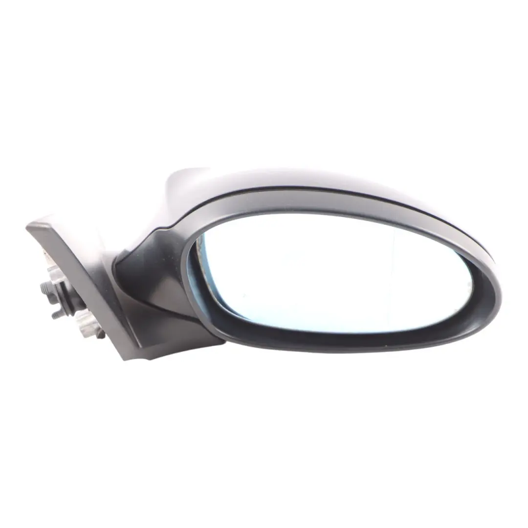 BMW E81 E82 E88 Power Fold Right Wing Mirror O/S Black Sapphire Metallic 475 - SKU RHD-7185374-BS1 - Part number 7185374