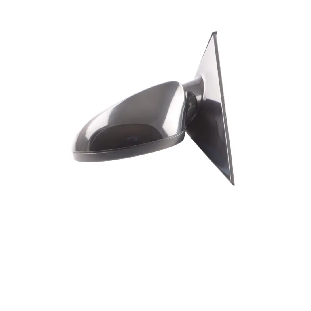 BMW E87 Heated Left Wing Mirror N/S Shadow Line Black Sapphire - 475 - SKU rhd-7189895-BS - Part number 7189895