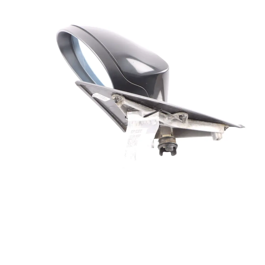 BMW E87 Heated Left Wing Mirror N/S Shadow Line Black Sapphire - 475 - SKU rhd-7189895-BS - Part number 7189895