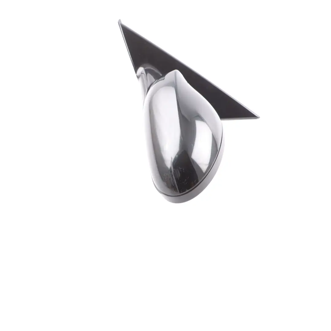 BMW E87 Heated Left Wing Mirror N/S Shadow Line Black Sapphire - 475 - SKU rhd-7189895-BS - Part number 7189895