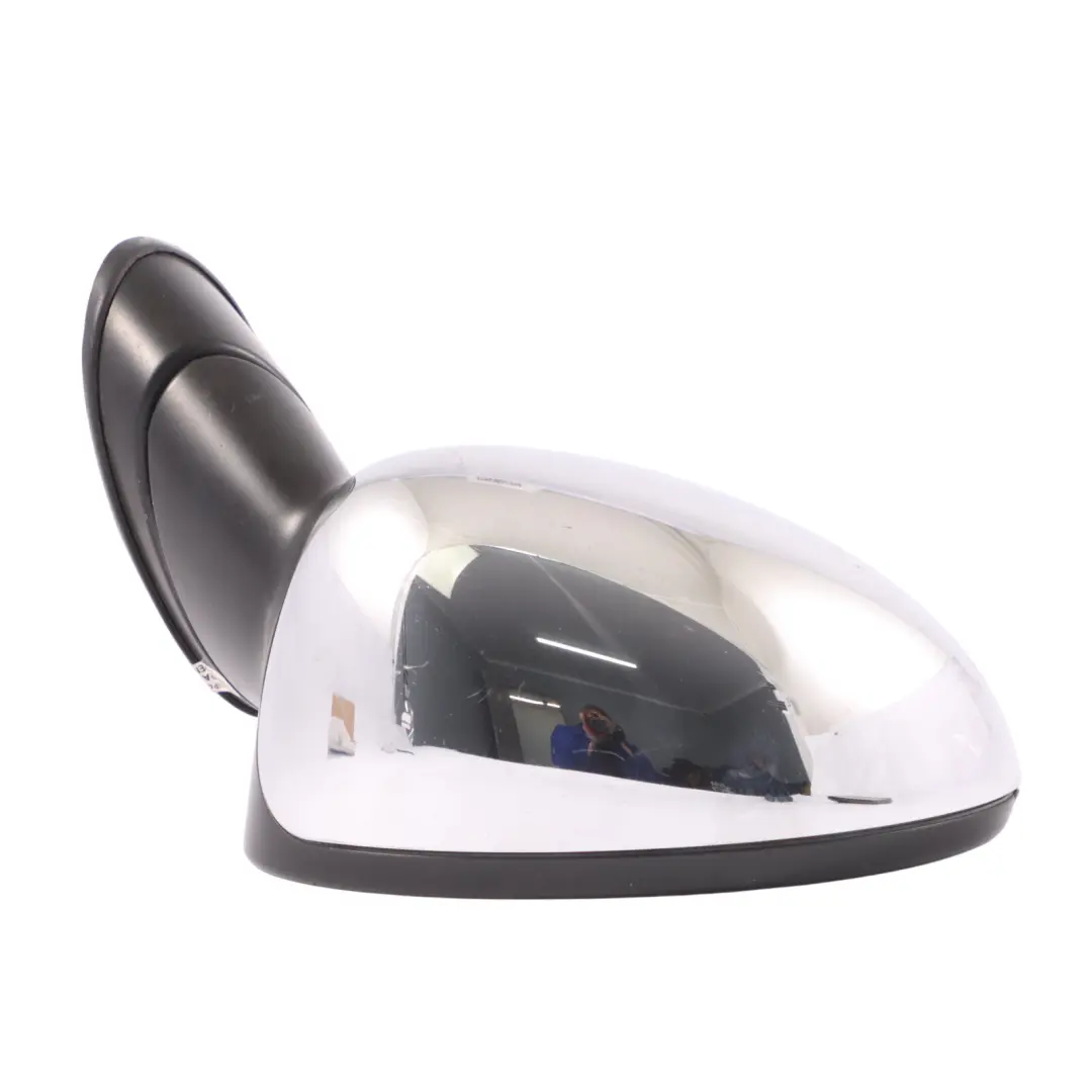Mini Cooper One R50 R53 Exterior Heated Right Door Wing Mirror O/S Chrome - SKU RHD-7192472-CHR1 - Part number 7192472
