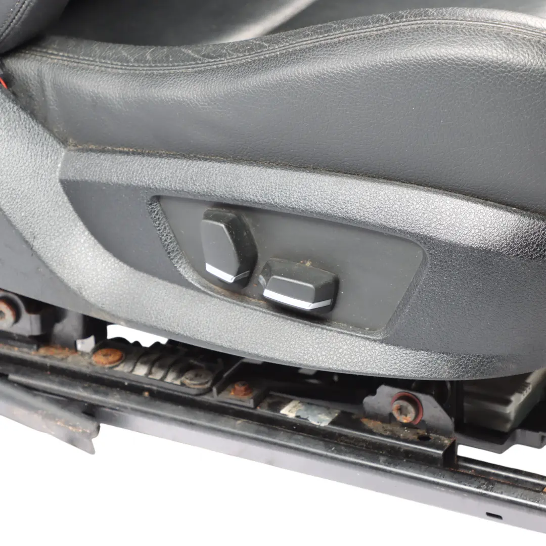  Front Seat BMW F10 F11 Sport Memory Right O/S Interior Leather Dakota Black - SKU RHD-7231174-4 - Part number 7231174